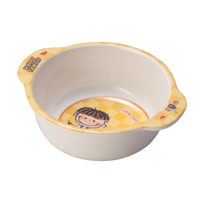 雙耳卡通碗